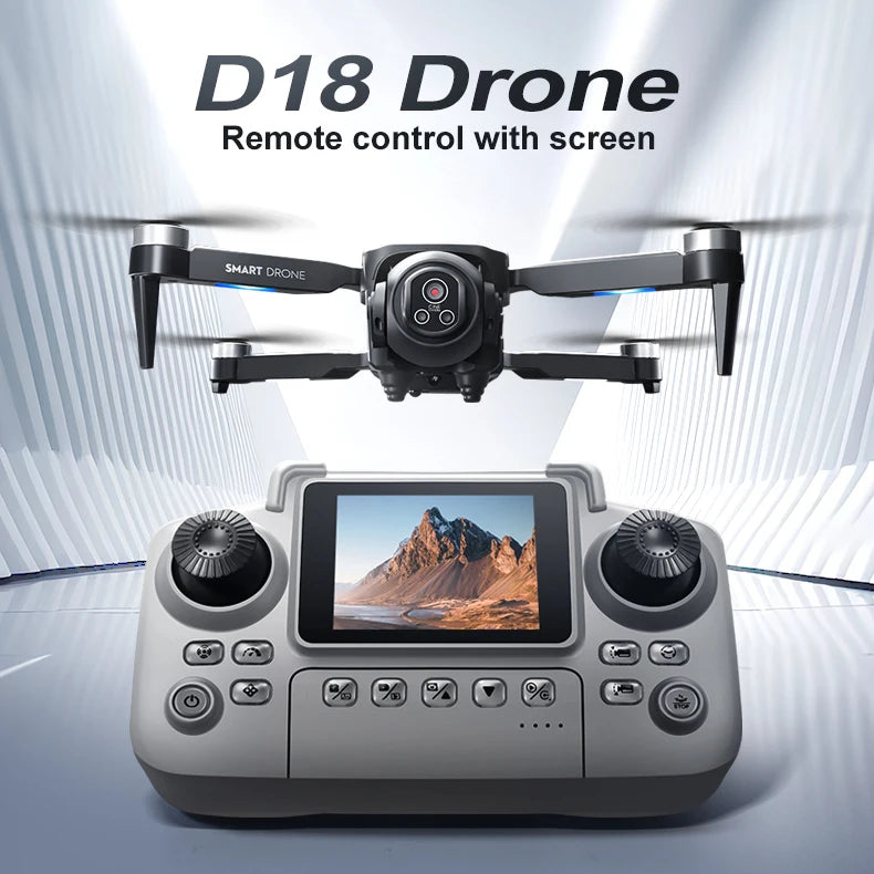 2025 Aerial Drone with 4K High-Definition Camera One Click Return 150° Electrically Adjustable Camera Best Gift