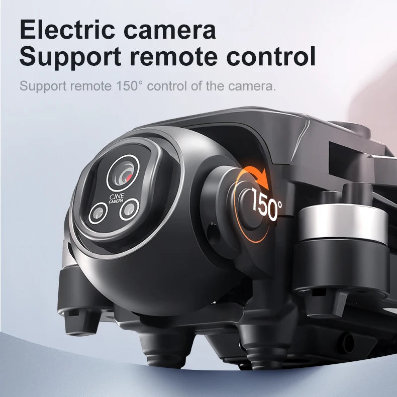 2025 Aerial Drone with 4K High-Definition Camera One Click Return 150° Electrically Adjustable Camera Best Gift