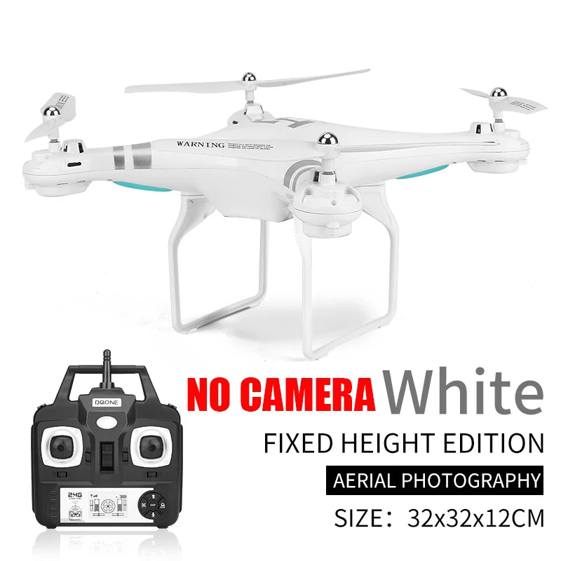 RC Drone With Camera HD 4K WIFI Real Time Video Altitude Headless One Key Return Quadcopter FPV Remote Control Helicopter Toys