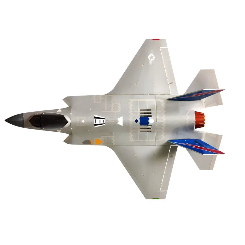 New Rc F-35a Single-Engine 30-Bypass Fixed-Wing Model Aircraft Is A Remote-Controlled Assembly Model Like A Real Aircraft