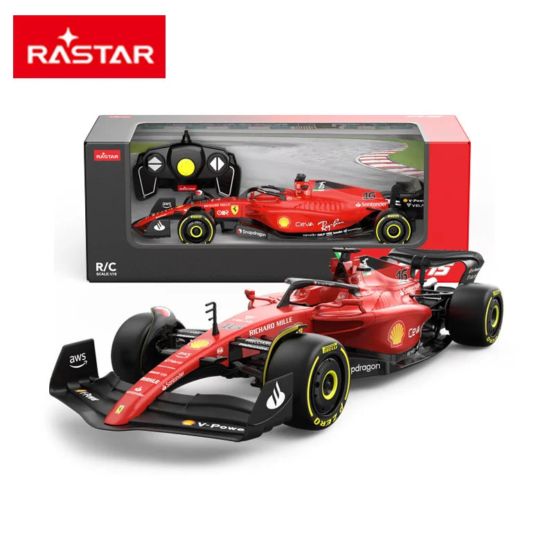 New In Stock Rastar 1:18 F1-75 Mcl36 Rb18  W11 Eq F1 Remote Control Racing Simulation Alloy Miniature Model Custom Kid Toys Gift