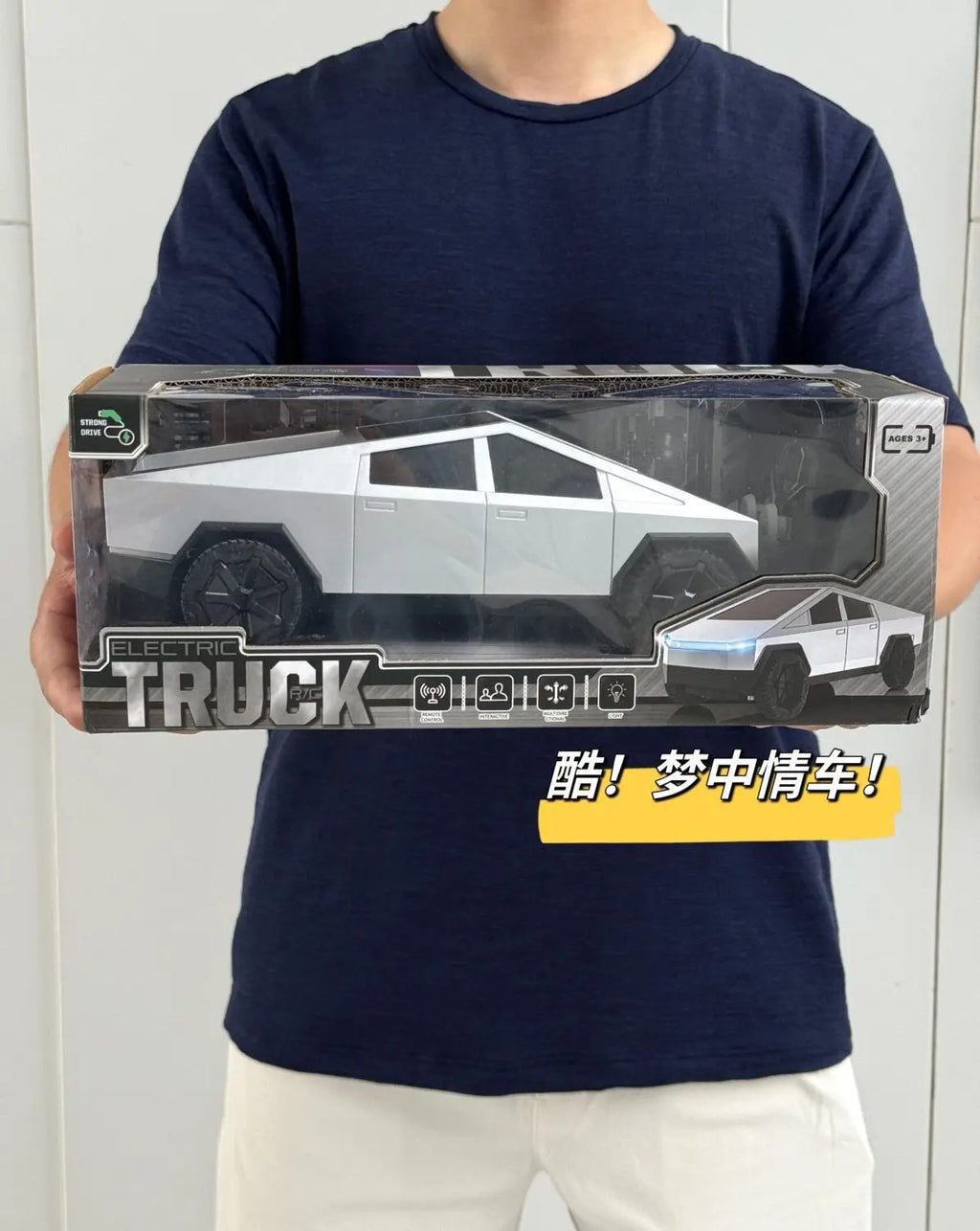 1:12 Rc Cybertruck Offroad Station Wagon Batmobile Rc Car Simulation Pickup Truck Simulation Collection Model Kids Toys Boy Gift