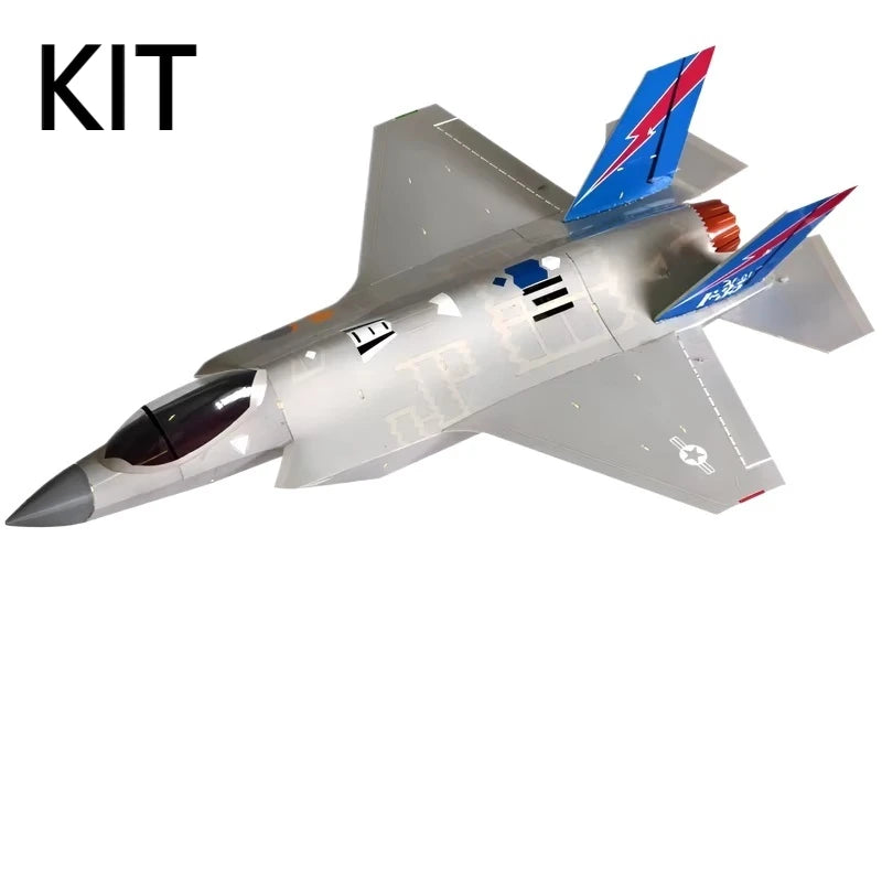 New Rc F-35a Single-Engine 30-Bypass Fixed-Wing Model Aircraft Is A Remote-Controlled Assembly Model Like A Real Aircraft